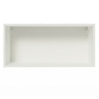 Gabinete Superior 70 cm 1 Puerta Abatible Blanco/Gris Agata Madesa