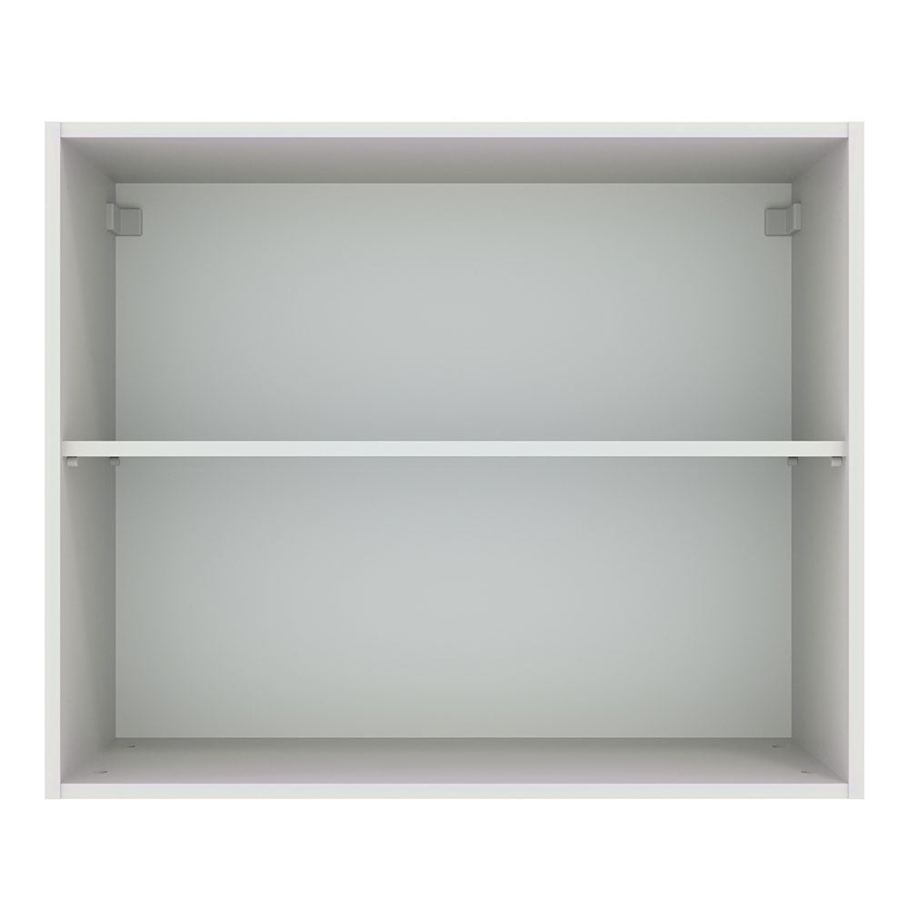 Gabinete Superior 80 cm 2 Puertas Blanco/Gris Agata Madesa