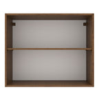 Gabinete Superior 80 cm 2 Puertas Marrón/Gris Agata Madesa