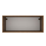 Gabinete Superior 80 cm 1 Puerta Abatible Agata Marrón/Gris