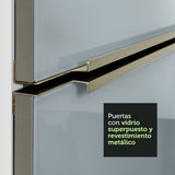 Cocina Integral Esquinera 546 cm Lux Blanco/Gris 03