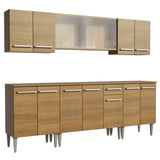 Cocina Integral 233cm Marrón Emilly Wind 02