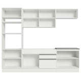 Cocina Integral 270cm Blanco Glamy 13