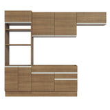 Cocina Integral 270cm Marrón Glamy 15