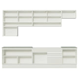 Cocina Integral 300cm Blanco Glamy 01