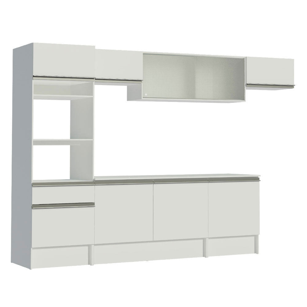 Cocina Integral 300cm Blanco Topazio 01