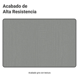Gabinete para Bãno 120 cm 5 Puertas Sin Patas Nice Gris 02