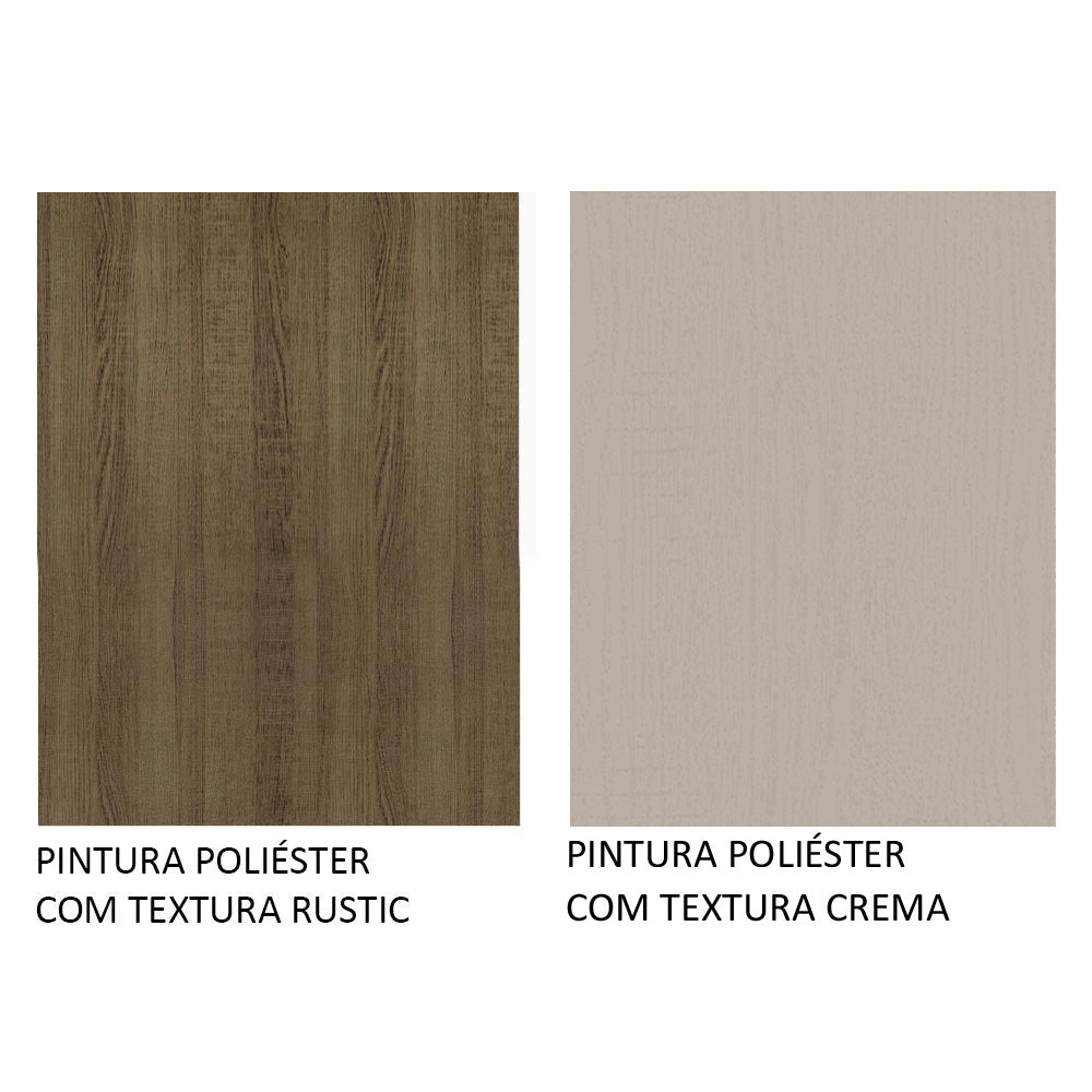 Kit Area de Lavado 235cm Marrón/Crema Gourmet