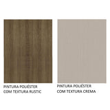 Kit Area de Lavado 235cm Marrón/Crema Gourmet