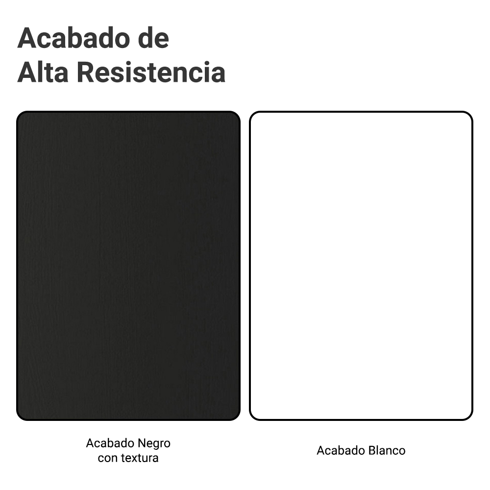 Clóset Soltero Denver 2 Puertas Corredizas Negro/Blanco