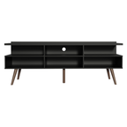 Mueble para TV hasta 65 Pulgadas 160 cm 3 Puertas Negro Londres Madesa