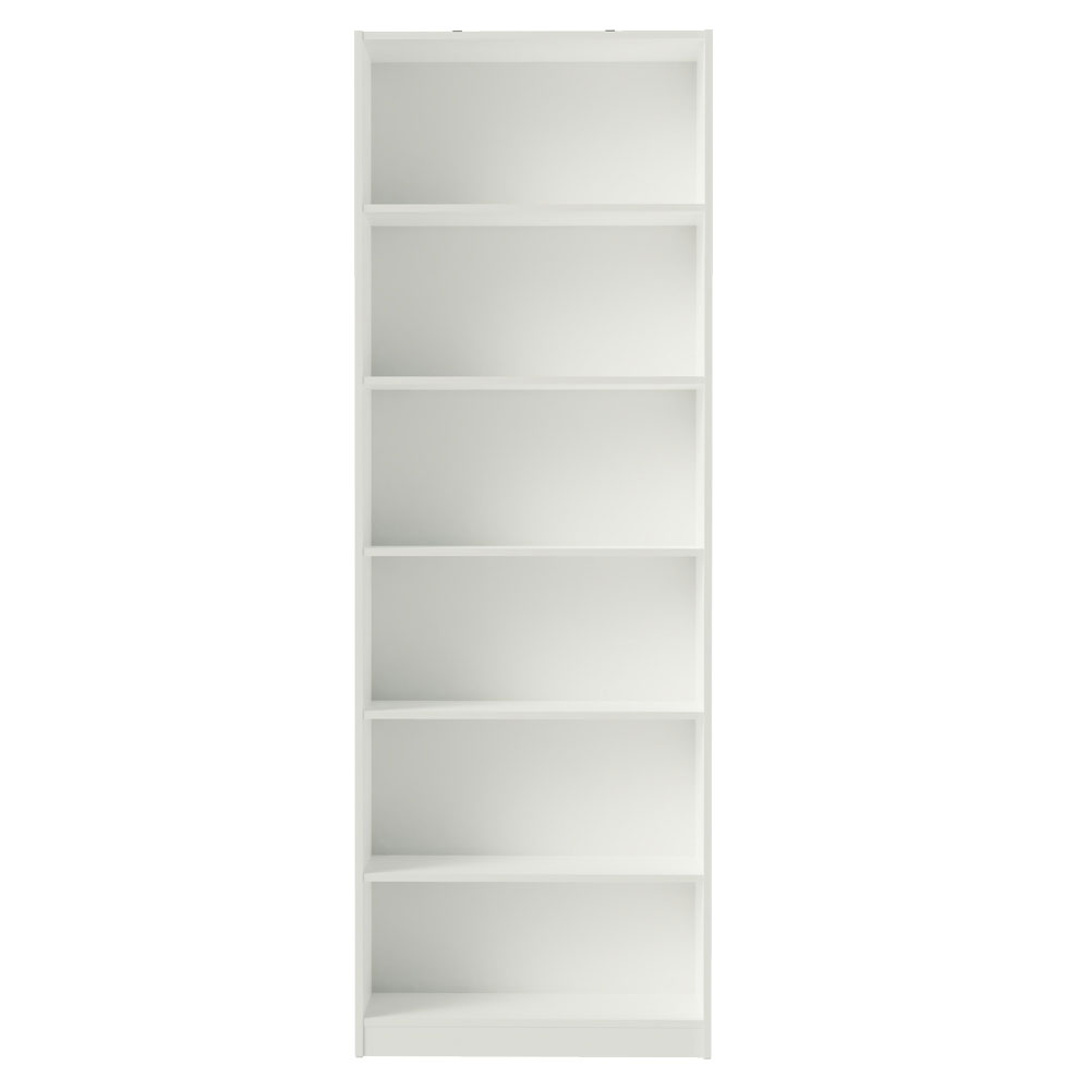 Estante Librero con 6 Nichos Blanco 6908