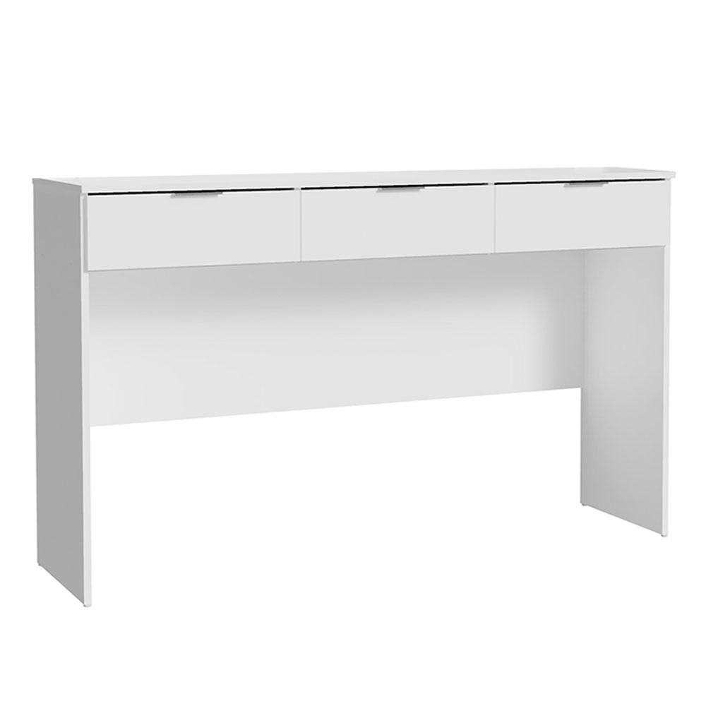 Tocador con 3 Cajones (Sin Panel) Blanco Carly