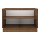 Mueble de Cocina para Fregadero 120 x 60 cm 2 Puertas (Sin Encimera) Agata Marrón/Gris