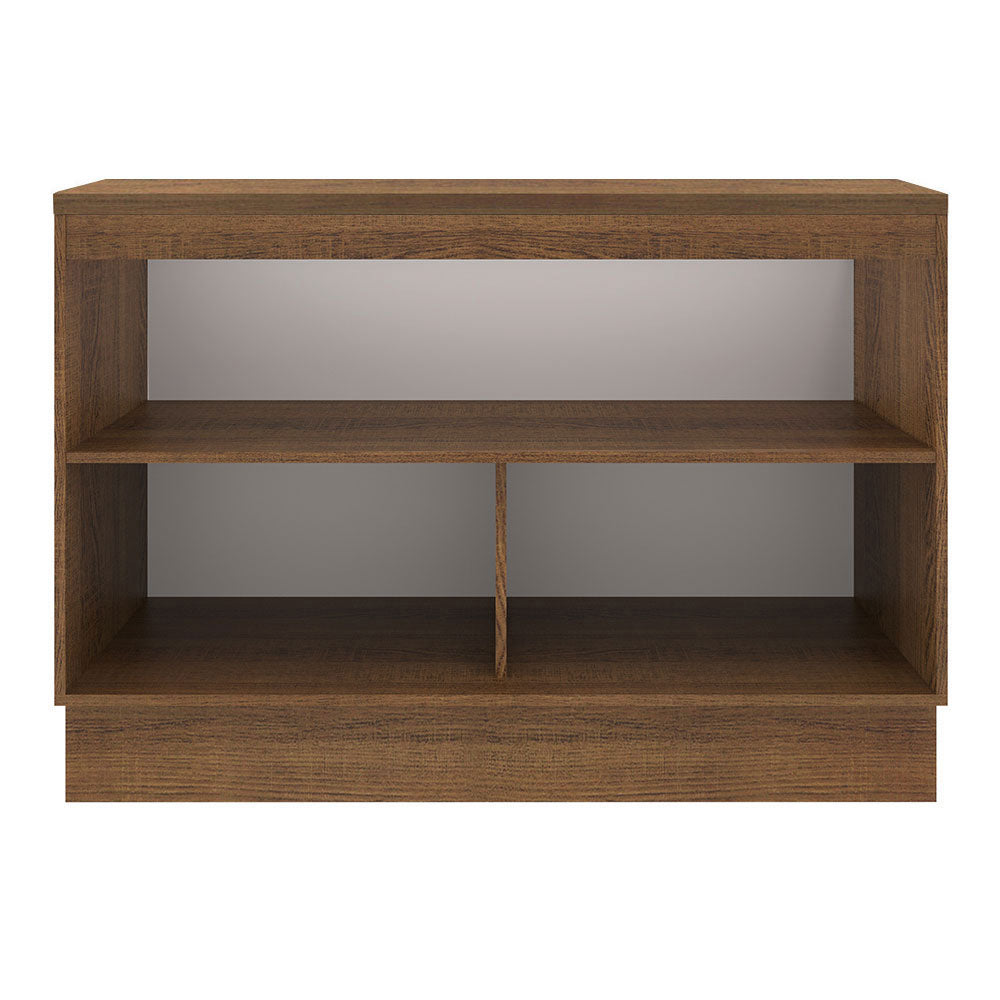 Mueble de Cocina para Fregadero 120 x 60 cm 2 Puertas (Con Encimera) Agata Marrón/Gris