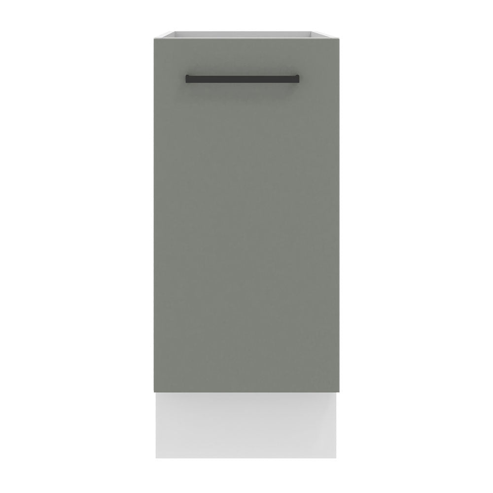 Gabinete Bajo 35 x 60 cm 1 Puerta (Sin Encimera) Agata Blanco/Gris