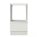 Gabinete Bajo para Horno 60 cm 1 Puerta Sin Encimera Blanco Glamy Madesa