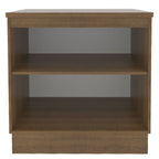 Gabinete Bajo 80 cm 2 Puertas Marrón/Negro Glamy Madesa