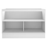 Gabinete Bajo para Fregadero 120 cm 2 Puertas (Sin Encimera ni Fregadero) Blanco/Negro