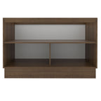 Gabinete Bajo para Fregadero 120 cm 2 Puertas Sin Encimera Marrón/Negro Madesa