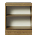 Gabinete Bajo 70 cm 2 Puertas Marrón/Negro Glamy Madesa