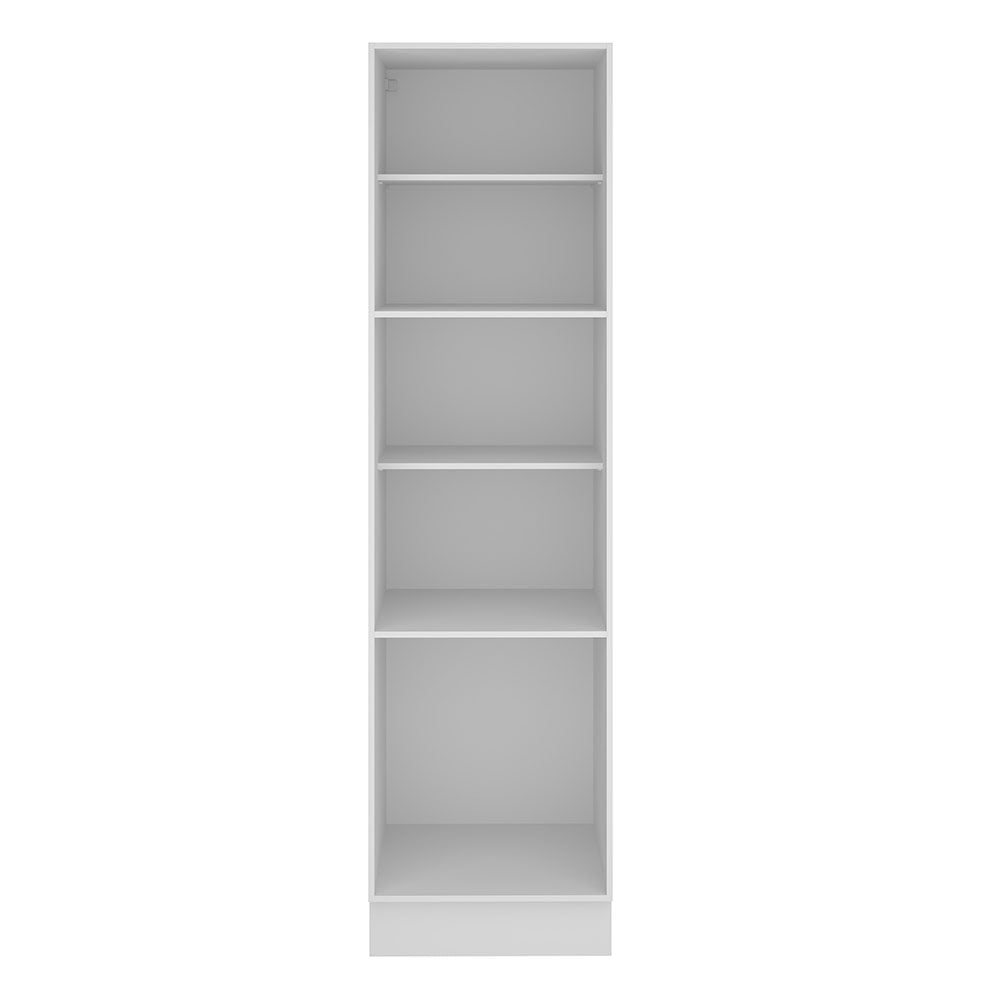 Mueble Despensa 60 cm 3 Puertas Glamy Blanco/Negro