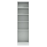 Mueble Despensa 60 cm 3 Puertas Agata Blanco/Gris