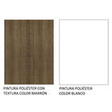 Cocina Integral 229cm Marrón/Blanco Emilly Fit 03