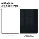 Cocina Integral 260cm Lux Blanco/Negro 03