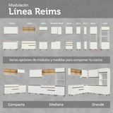 Cocina Integral 250 cm Reims Blanco 09