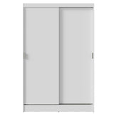 Clóset Soltero 2 Puertas Correderas Blanco Max