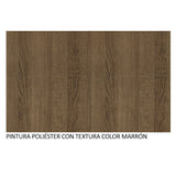 Clóset Matrimonial Reno 3 Puertas Corredizas 1 con Espejo - Marron