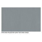 Gabinete Bajo para Fregadero 120 cm 2 Puertas Gris Nice Madesa