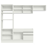 Cocina Integral 270cm Blanco Glamy 11