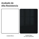 Cocina Integral 180 cm Blanco/Negro Lux Madesa 02