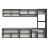 Cocina Integral 300 cm sin Patas Gris Nice 04