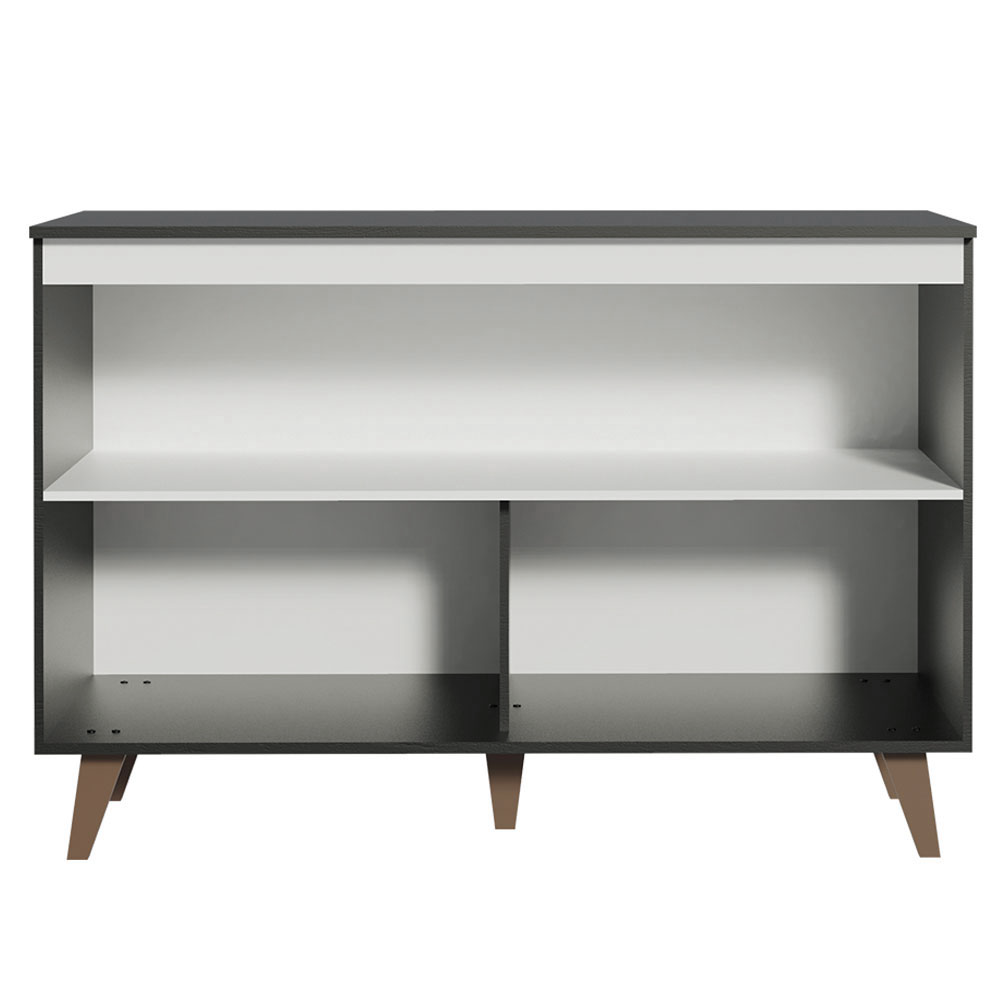 Gabinete Bajo para Fregadero 2 Puertas  Reims Negro