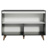 Gabinete Bajo para Fregadero 2 Puertas  Reims Negro