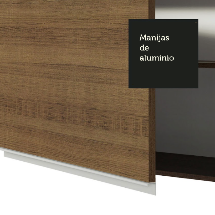 Alacena Madesa Glamy 40 cm 1 Puerta Marrón