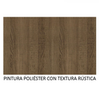 Gabinete Superior 120 cm 2 Puertas Corredizas de Vidrio Reflectivo 1 Nicho Marrón Glamy Madesa