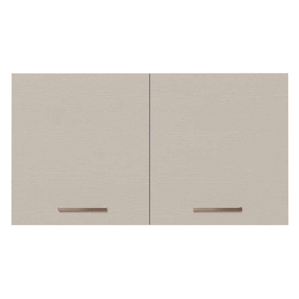 Gabinete Superior Multiuso 120 cm 2 Puertas Blanco/Crema Madesa