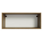 Gabinete Superior Multiuso 80 cm 1 Puerta Marrón/Blanco Madesa