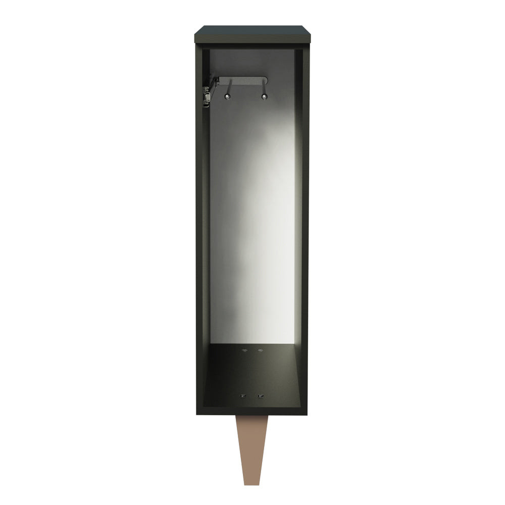Estante para Paño 20 cm Negro Reims Madesa