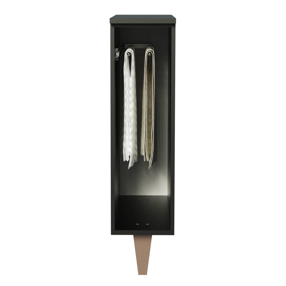Estante para Paño 20 cm Negro Reims Madesa