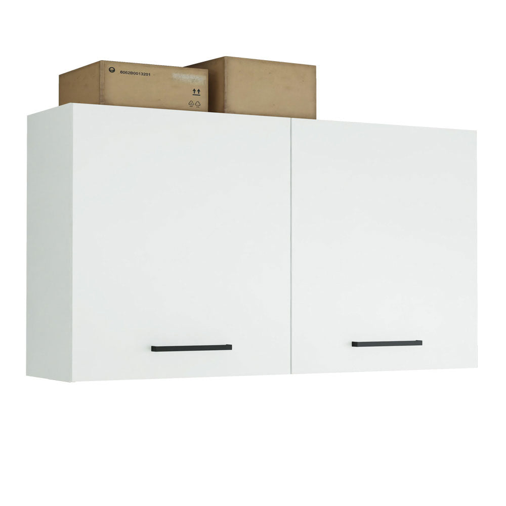 Gabinete Superior Multiuso 120 cm 2 Puertas Blanco Madesa