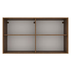 Gabinete Superior Multiuso 120 cm 2 Puertas Marrón/Crema Madesa