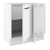 Mueble de Esquina Agata 1 Puerta 60 cm Profundidad (Sin Encimera) Blanco