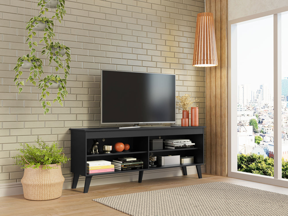 Mueble para TV hasta 65 Pulgadas 150 cm Negro Turim Madesa