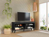 Mueble para TV hasta 65" con Patas Negro Turim Madesa