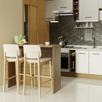 Isla de Cocina con Encimera 120 cm Marrón Madesa
